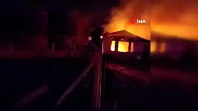 Kırıkkale'de Bağ Evi Yandı, Büyük Zarar