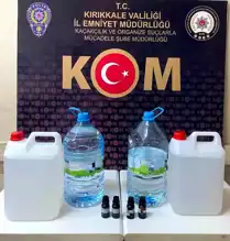 Kırıkkale'de Yılbaşı Öncesi Kaçak İçki Baskını!