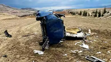 Kırıkkale'de Takla Atan Fiat'ta Sürücü Ağır Yaralı