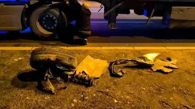Kırıkkale'de Tır-Otomobil Kazası: 2 Yaralı