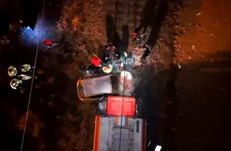 Kırıkkale'de Tren Faciası: Otomobil Hurdaya Dönüştü