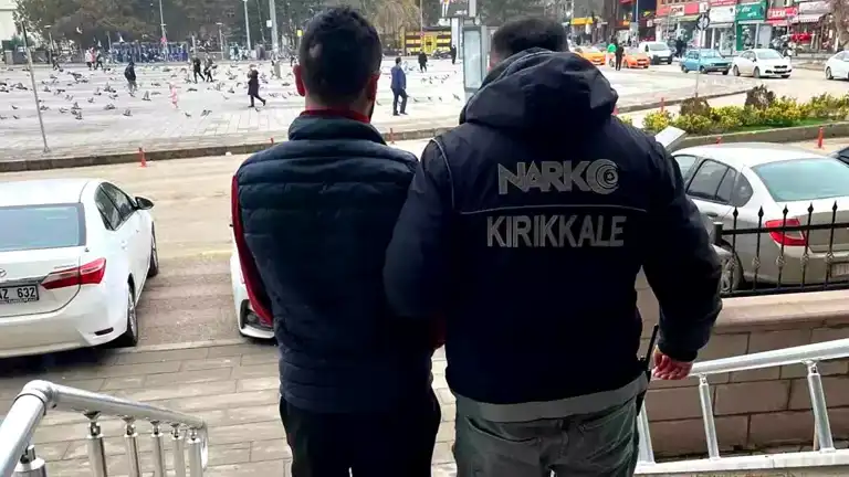 Kırıkkale'de Uyuşturucu Hükümlüsü Yakalandı