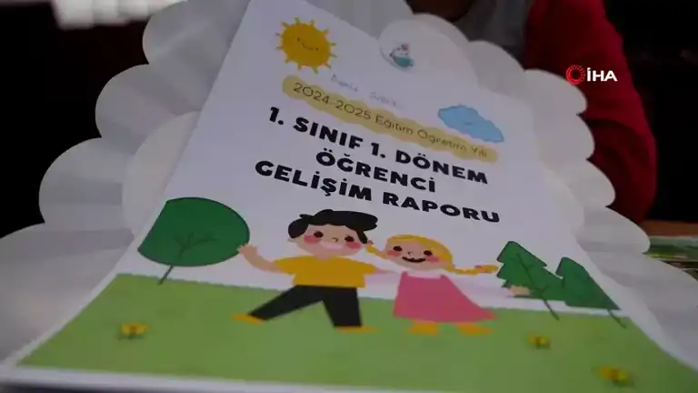 İlkokul 1'lerde Karne Yerine Gelişim Raporu